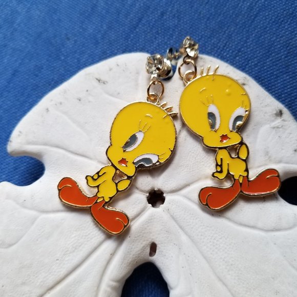 Tweety Bird Earrings - NWOT - Picture 3 of 5
